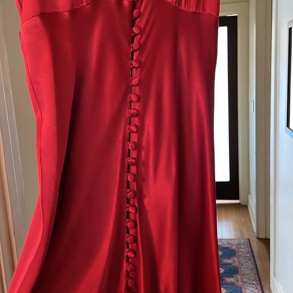 Ghost London Delphine Satin Maxi Dress - Picture 5 of 8